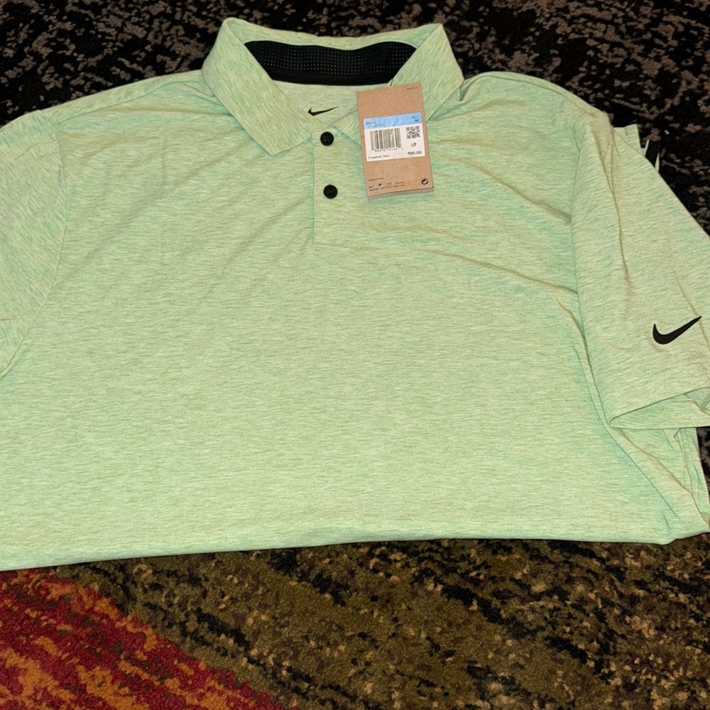 Nike Men's Dri-fit Polo Shirt golf green